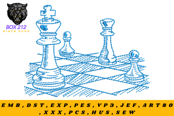 Chess Embroidery Design: A Review for Gift Creators